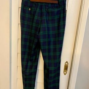Orvis Men’s wool black watch pants, size 34
